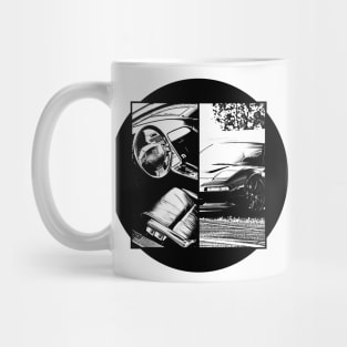 HONDA NSX Black 'N White 5 Mug